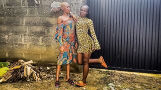 Amateur Ebony Lesbos Fingering Muff