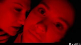 Lesbian Vampire Facesitting - Charming 18 Year Old Officer Mesmerized Into Slave Sub