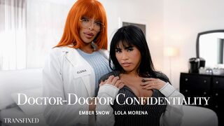 Ember Snow & Lola Morena Break Doc-Patient Confidentiality in an Explosive Scene