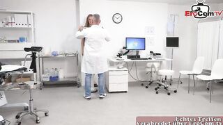 Seductive Skinny MILF Gets Her Check-Up in the Doc's Office