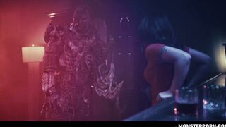 Asian Japanese Kawaii Babe Lulu Chu Monster Screwed - Stranger Things Parody Porn