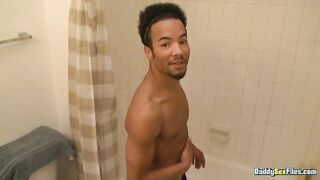 black cock Hayden Taylor Dildo Fucks Himself While Taking A Shower