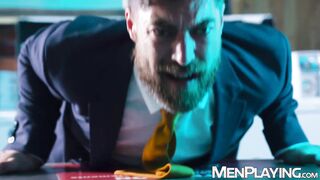 Furry stud Teddy Torres breaks in Onlymatts tailored butt