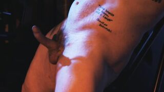 Master Devin Franco Masturbates Davin Strong Dick After Flogging