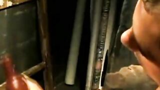 Wet & sweaty hardcore shaft stroking & toy fucking by babe Steve