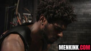 Jeremy Spreadums bound & tightened by officer Devin Trezs big dick