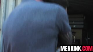 Rookie cop Harrison Todd raw banged by Cliff Jensens massive prick