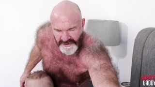 NASTYDADDY Gay Muscled Davin Strong Bottoms For Hunk Daddy Mack Austin