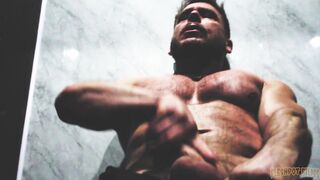 FleshPotFilms: Dom Tim Berlin Drills & Barebacks Muscular Hans Berlin