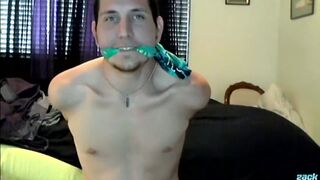 ZackRandall: Mesmerizing Wyatt Blaze Pleasures His Tight Butt With Dildo