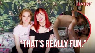 Ersties - Adorable Blonde Jade R Fingers Eva Until She Cums