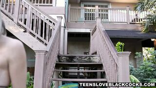 TEENS LOVE BLACK COCKS Chloe Temple's huge black dick BJ