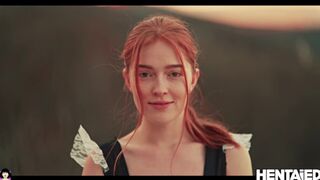 HENTAIED - Most Mesmerizing Red Head Extreme Masturbation by Jia Lissa